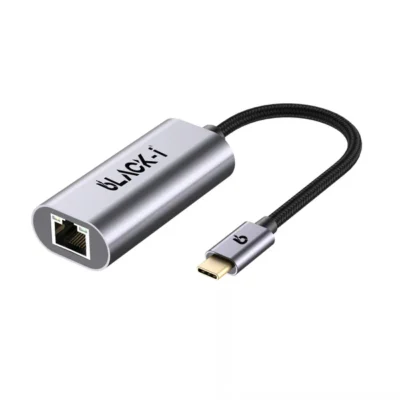 BLACK 1 USB C TO RJ45 CONVERTER