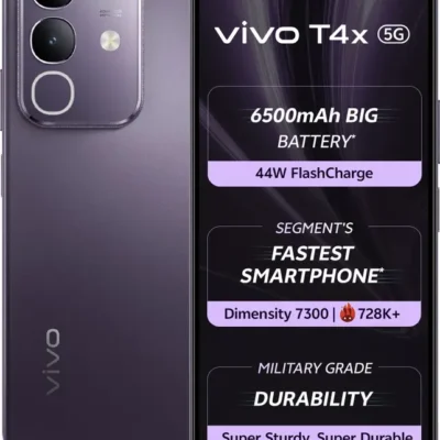 vivo T4x 5G (Pronto Purple, 128 GB)  (8 GB RAM)