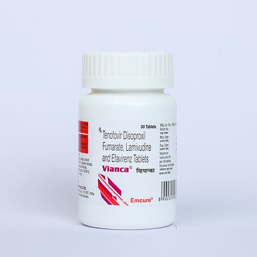 Vianca Tablet Bottle Front View