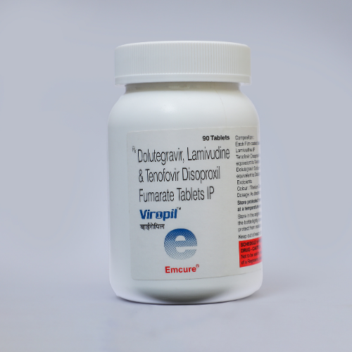Viropil-90 Tablet Bottle Pack Front View